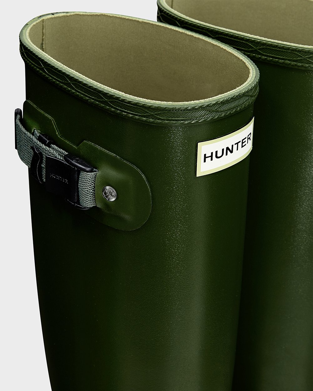 Hoge Regenlaarzen Dames - Hunter Norris Field - Groen - 14XKNORHQ